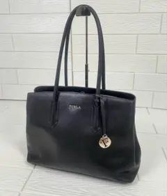FURLA フルラ　トートバック　ビジネスバック　ブラック　A4収納可