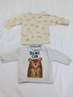 トレーナー2枚セット68cm、Zara baby, Lindex