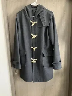 グレー ダッフルコート XLサイズ 身丈83 肩幅46 袖丈63