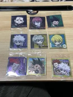 HUNTER×HUNTERウエハース　シール　9枚セット