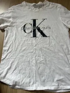 Calvin Klein Jeans ホワイトTシャツ Mサイズ