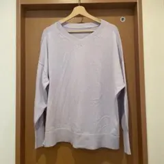 Vニット　studio CLIP コットン100%
