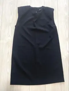 ZARA ザラ　ノースリーブ　ショルダーパッド　ブラック　黒　S チュニックのサムネイル