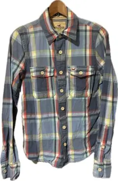 Hollister チェック柄ネルシャツ S