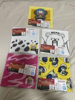 一番くじ ワンピース Unbreakable Law H賞タオル 5種