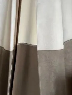 ZARA スエード風　アイボリーベージュ　ホワイト系ブラウン系　コート 美品　S