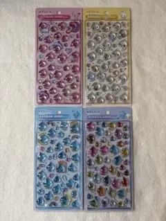 【正規品】ボンボンドロップシール クーリア しずくちゃん 大 4枚セット