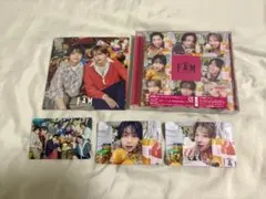 timelesz FAM アルバム 通常盤+ トレカ3枚+予約購入先着特典付き