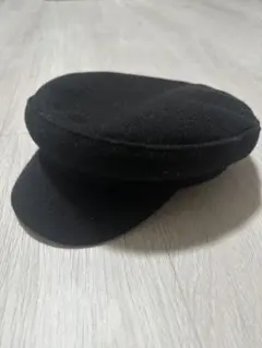 ZARA 黒 キャスケット S