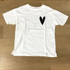 MAYSON GREY ハートスパンコール 半袖Tシャツ ホワイトのサムネイル