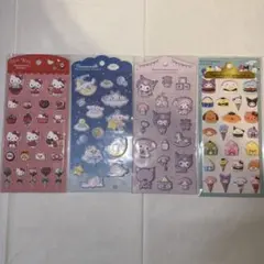 正規品 マシュマロステッカー 4枚セット サンリオ