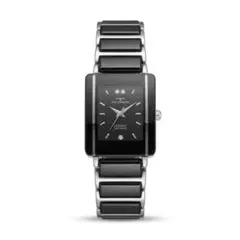 【電池交換済・稼働品】TECHNOS テクノス TAL-742 セラミック腕時計