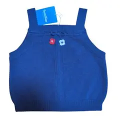 新品タグ付き！【familiar】 ネイビー ベビーベスト