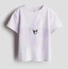 新品未使用＊サンリオ×H＆MクロミちゃんTシャツ110~115cm紫