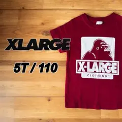 【美品】XLARGE ゴリラTシャツ 5T/110