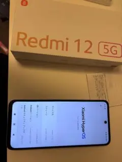 Xiaomi Redmi 12 5G 本体 透明ケース付き