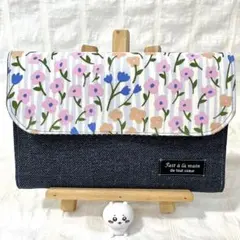 ポケット増♡じゃばらマルチケース お薬手帳 診察券 母子手帳 通院ポーチ d15のサムネイル