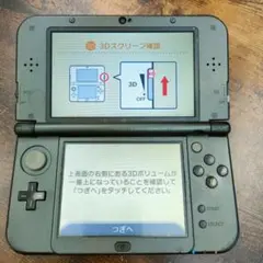 【ジャンク】Newニンテンドー3DS LL メタリックブラック ①