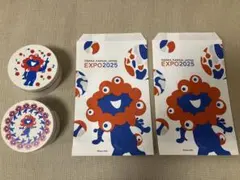 EXPO2025 ミャクミャクゼリー缶　2コ　ショッパー　新品未開封