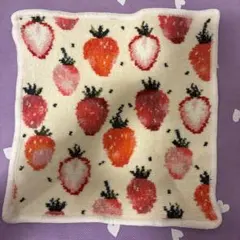 フェイラー タオルハンカチ ストロベリードット