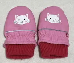 【冬用】うさぎのかわいい外遊び手袋5〜6才用
