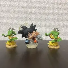 ドラゴンボール　超戦士フィギュア　天使悟空　チョコサプ　シークレット神龍×2