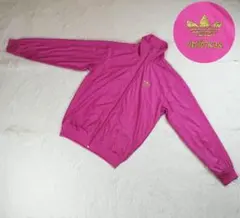 adidas アディダス オール ピンク トラックジャケット ジャージ