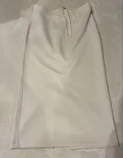 UNIQLO　ドライスウェットナローマキシスカート　Lサイズ　オフホワイト