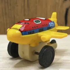 POPな ブリキ 飛行機　昭和　ビンテージトイ　ディズニーペニーアーケード　レアのサムネイル