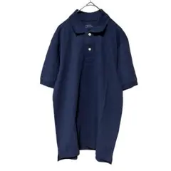 14826 UNIQLO ポロシャツ 半袖 M ネイビー ドライ DRY 鹿の子のサムネイル
