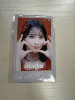 佐々木舞香 生写真直筆ヒキ＋ノーマル 桜の咲く音がした =LOVE