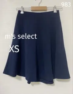 983 m's select 膝丈フレアスカート