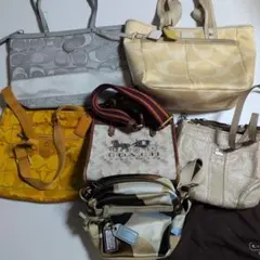 I*C様 COACH まとめ 6点セット ショルダーバッグ トートバッグ ナイロ