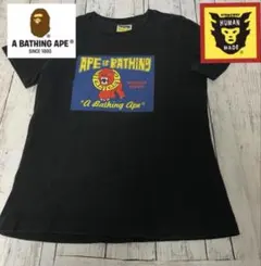 【希少】アベイシングエイプ×ヒューマンメイド　コラボT 値下げ可のサムネイル