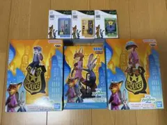 ズートピア2 モニタートップフィギュア・コンセプトフィギュア6個セット新品未開封