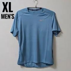 新品 XL ナイキ マイラー 半袖tシャツ ターコイズ AJ7566-464