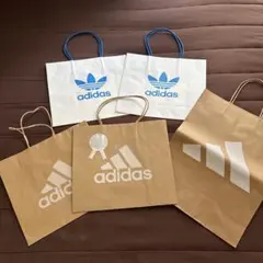 adidas ショップ袋 5枚セットのサムネイル