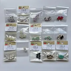 爪付きカットガラスセット② パーツクラブ