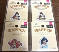 ディズニープリンセス ワッペン