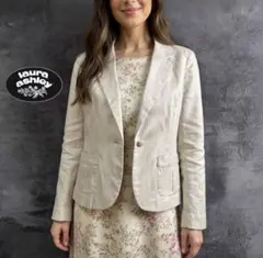 LAURA ASHLEY ベージュ テーラードジャケット サイズ13