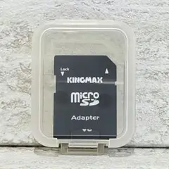 美品‼️ KINGMAX MicroSDカードとアダプター 1GB
