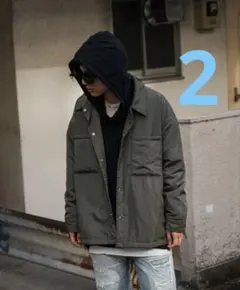 き*き様 philme mountain parka khaki size2 philme】mountain parka / khaki サイズ2 - メルカリ