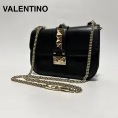 美品 ヴァレンティノ ガラヴァーニ 2WAYショルダーバッグ Vロゴ バイ 
