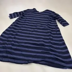 niko and ... ストライプ Aラインロングワンピース