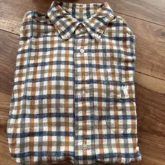 Coen チェック柄 長袖シャツ S
