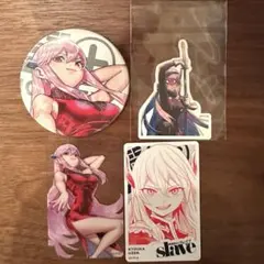 ジャンプ＋展 魔都精兵のスレイブ 羽前京香 4点セット