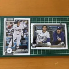 大谷翔平 カード 2枚セット 佐々木朗希 topps
