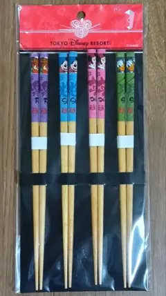 東京ディズニーリゾート キャラクター箸 4本セット