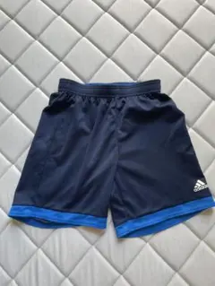 adidas ネイビー ブルー ハーフパンツ