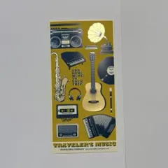 トラベラーズノート 下敷き TRAVELER'S MUSIC 2019のサムネイル